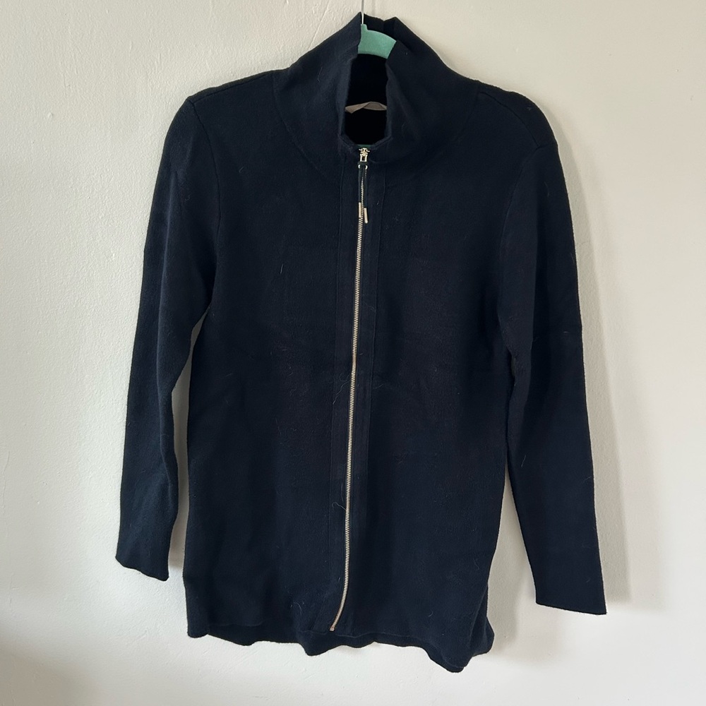 Soft Surroundings black Zip-Up Jacket